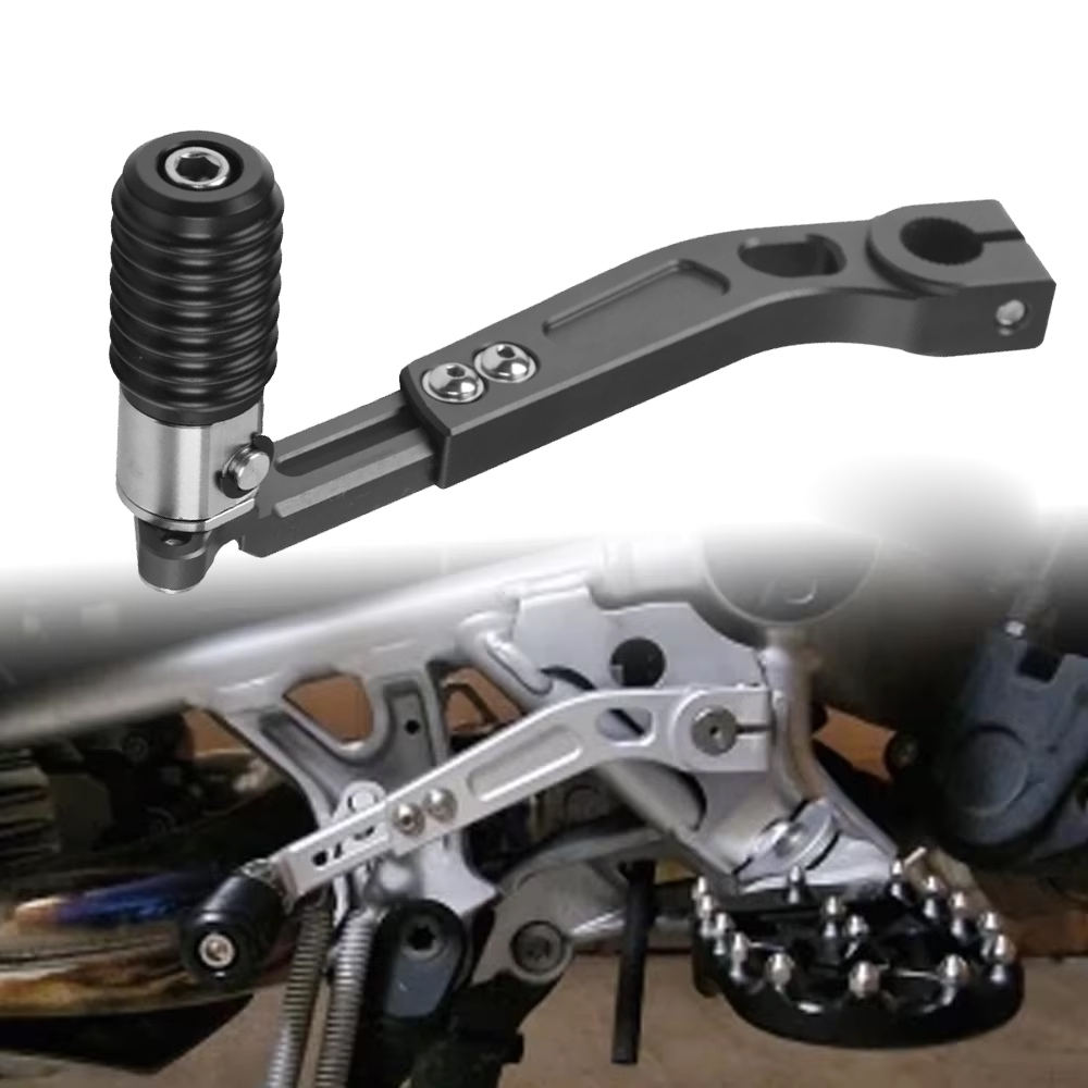 Motorcycle Gear Adventure - Motorcycle Aluminum Adjustable Folding Gear Shifter