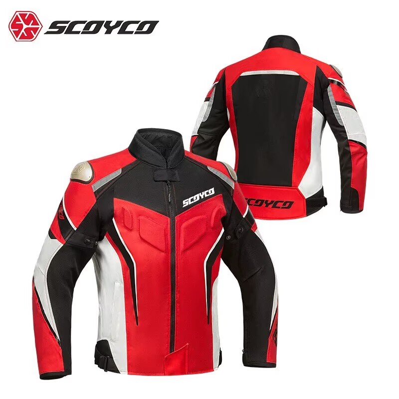 Motorcycle Gear For Summer - SCOYCO Summer Ventilated Mesh CE Motorcycle