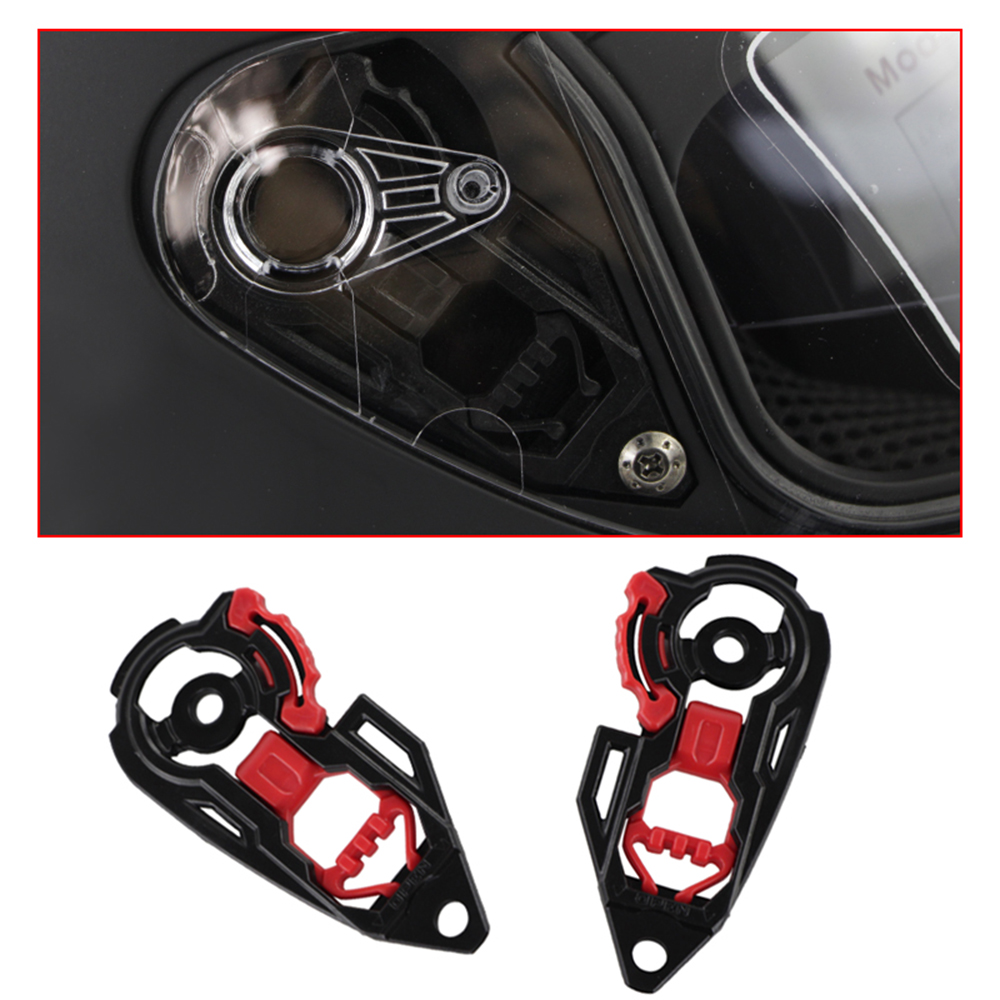 Helmet Shield Visor Gear Plate - Motorcycle Gear Deals ulasan dan harga