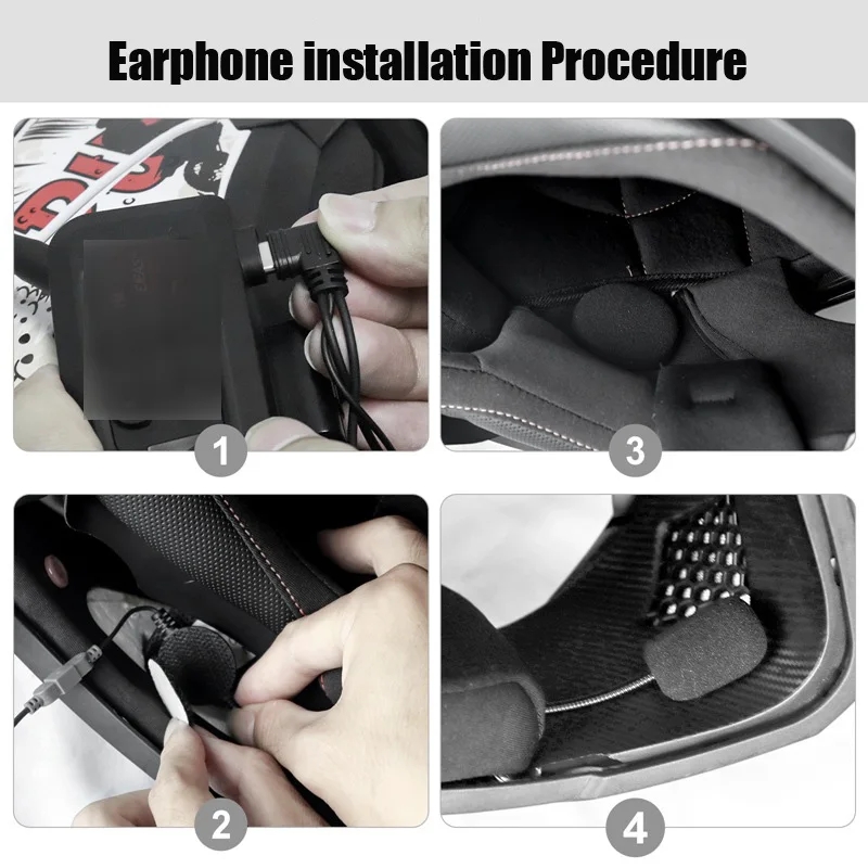 EJEAS V4 PLUS TYPE-C Microphon - Intercom Headset Helmet ulasan dan harga