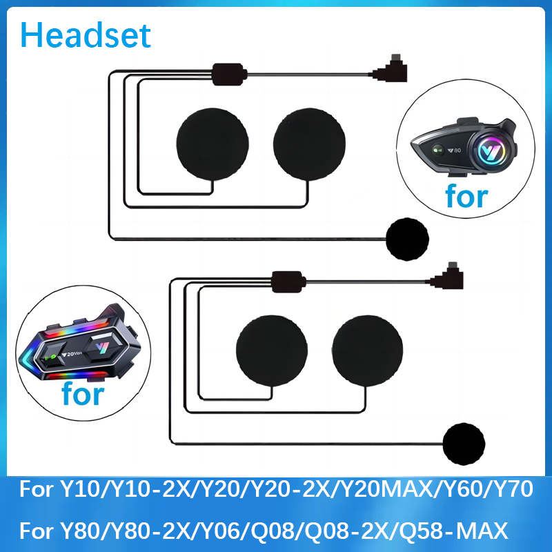 Headset Suitable For Y10/Y10-2 - Intercom Headset Helmet ulasan dan harga