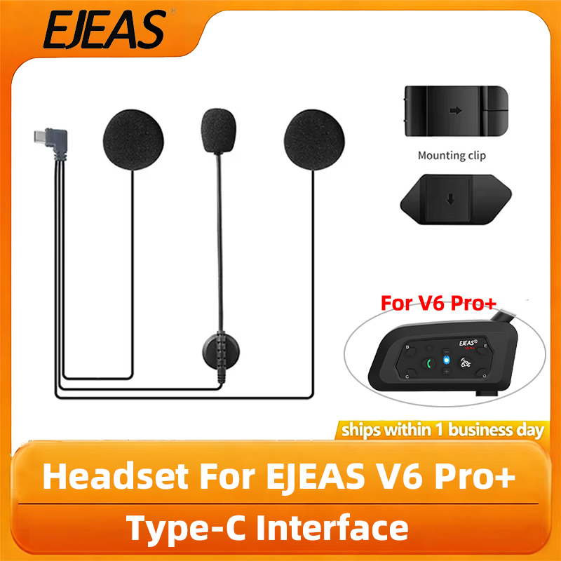 Original Earphone For EJEAS V6 - Intercom Headset Helmet ulasan dan harga