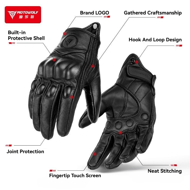 MOTOWOLF Motorcycle Gloves Men - Motorcycle Gear Adventure ulasan dan harga